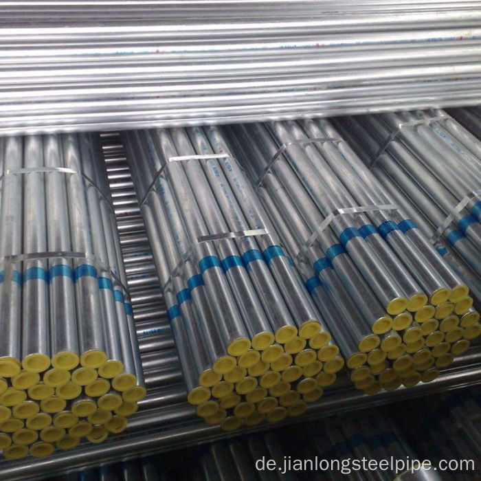 DX54D -verzinktes Stahlrohr